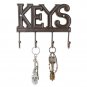 Comfify Key Holder - Keys - Wall Mounted Key Hook - Rustic Western Cast Iron ...