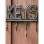Comfify Key Holder - Keys - Wall Mounted Key Hook - Rustic Western Cast Iron ...