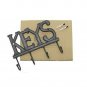 Comfify Key Holder - Keys - Wall Mounted Key Hook - Rustic Western Cast Iron ...