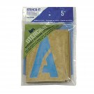DURO by Graphic Products 3335 Stencil-It Oil Board Stencil Set, 5" 5-Inch