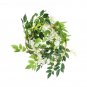 Felice Arts 2 Pcs Artificial Flowers 6.6ft/Piece Silk Wisteria Ivy Vine Green...