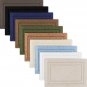 Superior 2-Pack Bath Rugs, Premium 100% Combed Cotton with Non-Slip Backing, ...