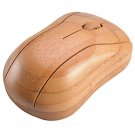 Eco-Friendly Bamboo 2.4 GHZ Wireless Optical Mice DPI 1200/1600 for PC, Lapto...