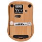 Eco-Friendly Bamboo 2.4 GHZ Wireless Optical Mice DPI 1200/1600 for PC, Lapto...