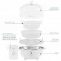 Maxi-Matic EGC-007 Easy Electric Egg Poacher, Omelet, Scrambled, Soft, Medium...