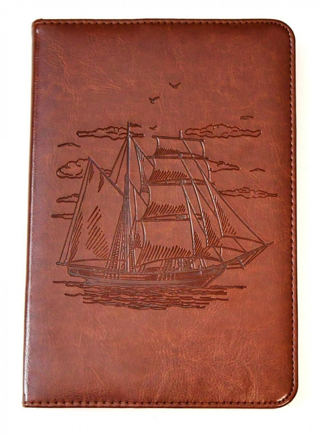 Sailing Ship Journal by SohoSpark, Captain's Log Book, Writing Journal, Lined...