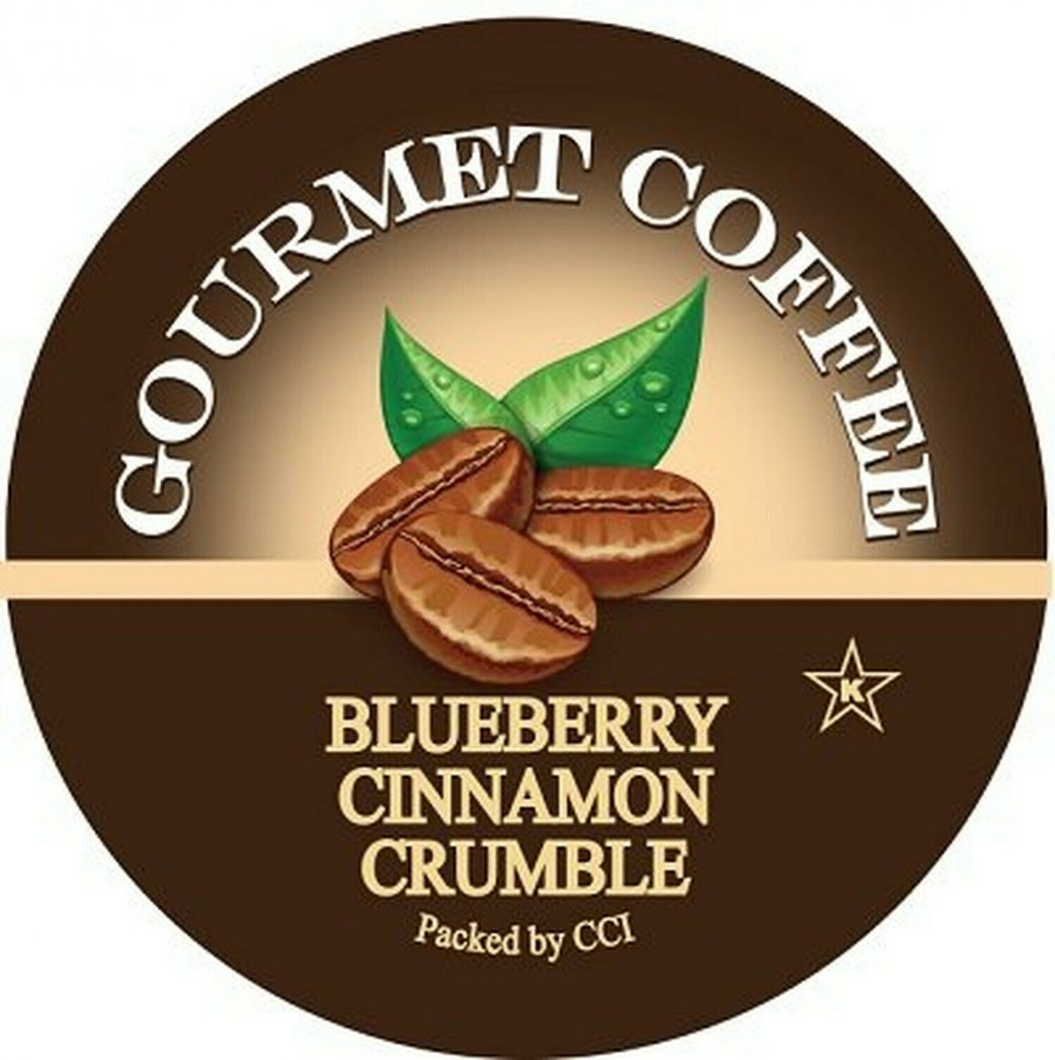 Smart Sips Coffee, Blueberry Cinnamon Crumble, 24 Count, Single Serve Cups Co...