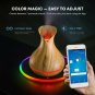 Smart Wifi Wireless Essential Oil Aromatherapy Diffuser - Works With Alexa & ...