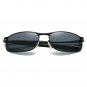 AEVOGUE Polarized Sunglasses For Men Rectangle Metal Frame Retro Sun Glasses ...
