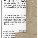 Spare Change Ruler Quilting Sewing Smaller Version of Five and Dime Ruler