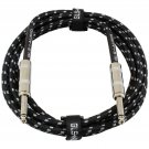 GLS Audio 10 Foot Guitar Instrument Cable - 1/4-Inch TS to 1/4-Inch TS 10 FT ...