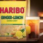 Haribo Gummi Candy, Ginger-Lemon, 4 oz. Bag (Pack of 12) Ginger Lemon