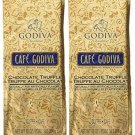 Café Godiva Chocolate Truffle Ground Coffee Two 10 oz. bags 2-Pack