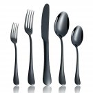 20-Piece Flatware Silverware Set Service for 4 Stainless Steel Cutlery Includ...