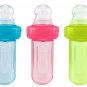Nuby EZ Squee-Z Silicone Self Feeding Baby Food Dispenser - Colors May Vary