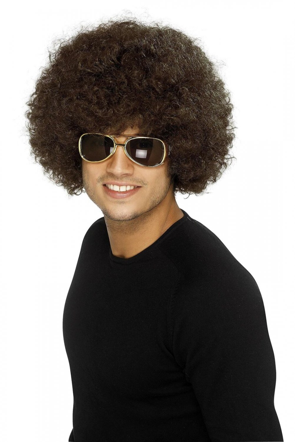 Smiffy's Women's 60S Afro Wig One Size Brown