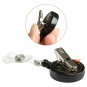 Retractable Badge Holder ID Card Holder Reel with SWIVEL-BACK Alligator Clip ...