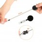 Retractable Badge Holder ID Card Holder Reel with SWIVEL-BACK Alligator Clip ...