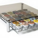 Fevo Design Deluxe Glass Coffee Pods K-Cup Holders, Counter Space Organizer f...