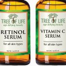 Serum Combo Pack - Vitamin C Serum, Retinol Serum 2 ounces