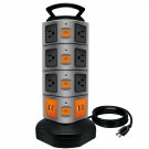 Power Strip Tower,  Lovin Product Surge Protector Electric Charging Station, ...