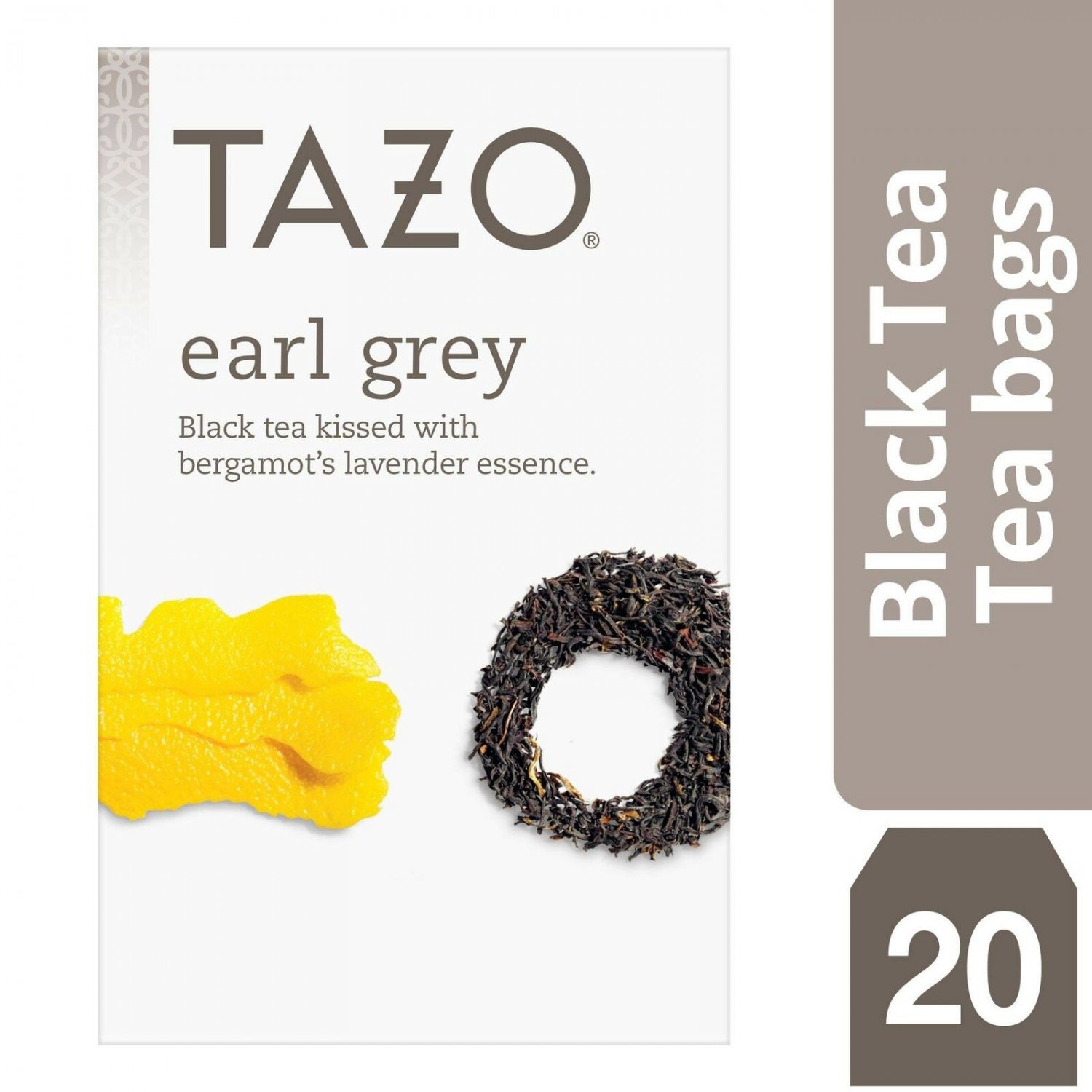 Tazo Earl Grey Black Tea Filterbags, 20 Count (pack of 6)