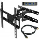 Everstone TV Wall Mount Fit for Most 26"-60" TVs Dual Articulating Arm Full M...