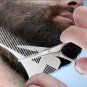 Beard Tools, SoulBay Beard Shaping Grooming Kit for Men Including Stainless S...