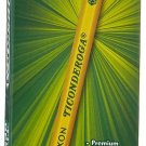 Ticonderoga Woodcase Pencil, F #2.5, Yellow Barrel, 12 per pack [Set of 3]