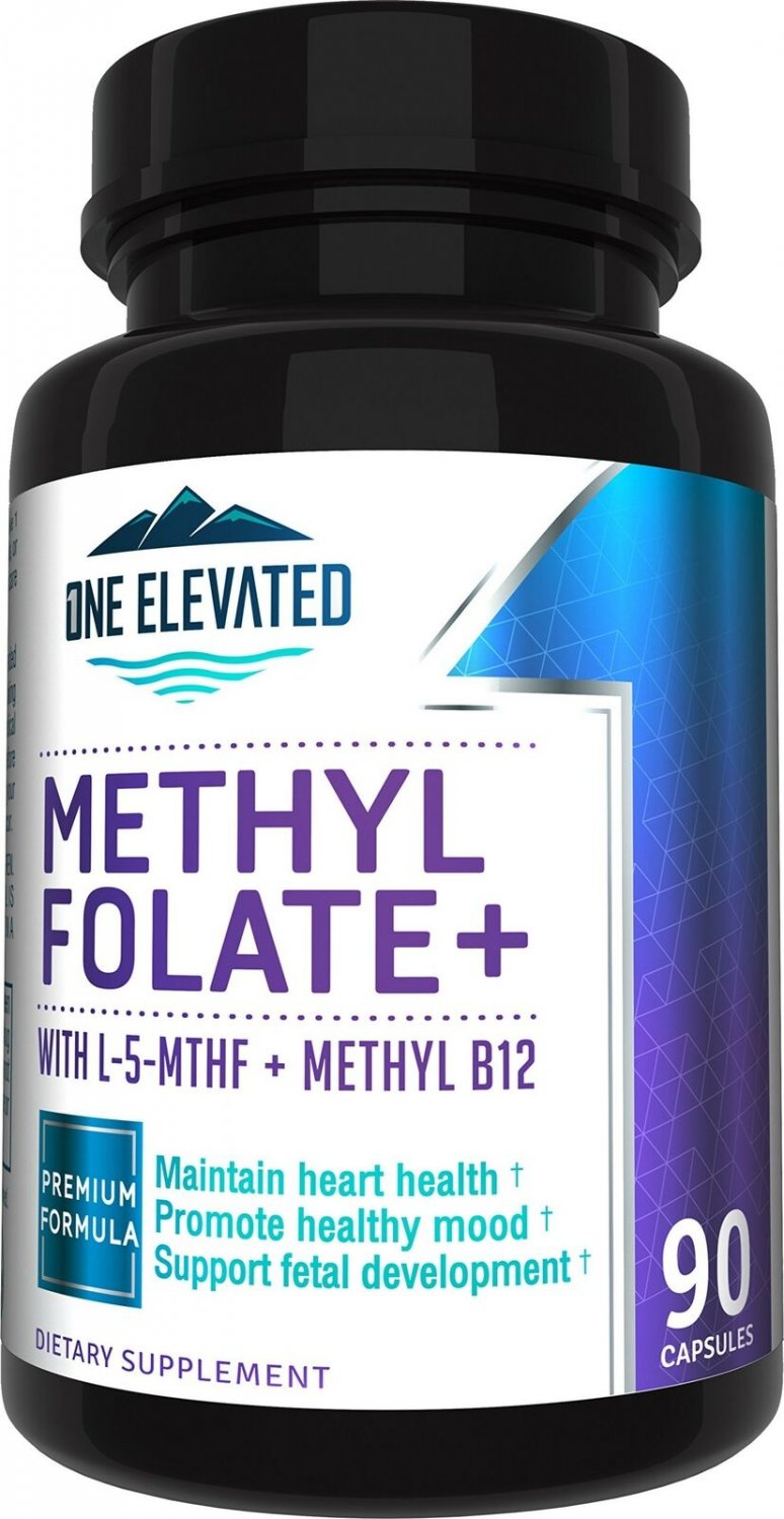 Double Strength & Most Bioactive Methyl Folate! Uniquely Formulated with High...