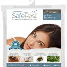 SafeRest Premium Hypoallergenic Bed Bug Proof Zippered Waterproof Pillow Prot...
