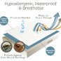 SafeRest Premium Hypoallergenic Bed Bug Proof Zippered Waterproof Pillow Prot...