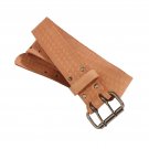 Bucket Boss Saddle Leather Belt in Tan, 55134