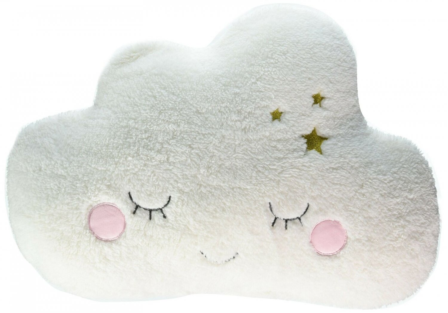 Little Love by NoJo Cloud Shaped Pillow, White Cloud - White