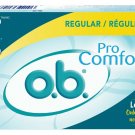 o.b. Pro Comfort Applicator Free Digital Tampons, Regular - 40 Count
