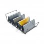 Chicago Metallic Professional 6-Shell Baked Taco Rack, 15-Inch-by-7-Inch