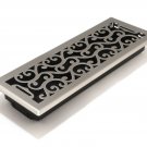 Accord AMFRSNC412 Charleston Floor Register, 4-Inch x 12-Inch(Duct Opening Me...