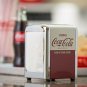 Tablecraft CC381 Coca-Cola Napkin Dispenser, Half, Red