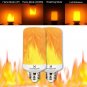 Hansang LED Flame Effect Light Bulb,E26 Standard Base,4 Modes Flickering Fire...