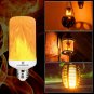 Hansang LED Flame Effect Light Bulb,E26 Standard Base,4 Modes Flickering Fire...