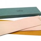 Pack of 2 Leather Honing Strop 3 inch by 10 inch with Double-Sided Adhesive T...