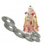 Norpro 3273 Cake Forms Nonstick Kransekake Norwegian Dessert Ring Tower New 3...