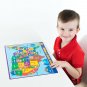 UNCLE WU United State Map Learning Placemats -Educational Kids Placemats