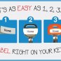 Key Caps Tags - Stretchy All-in-One Key Cover & Tags - ONE Size FITS Most Key...