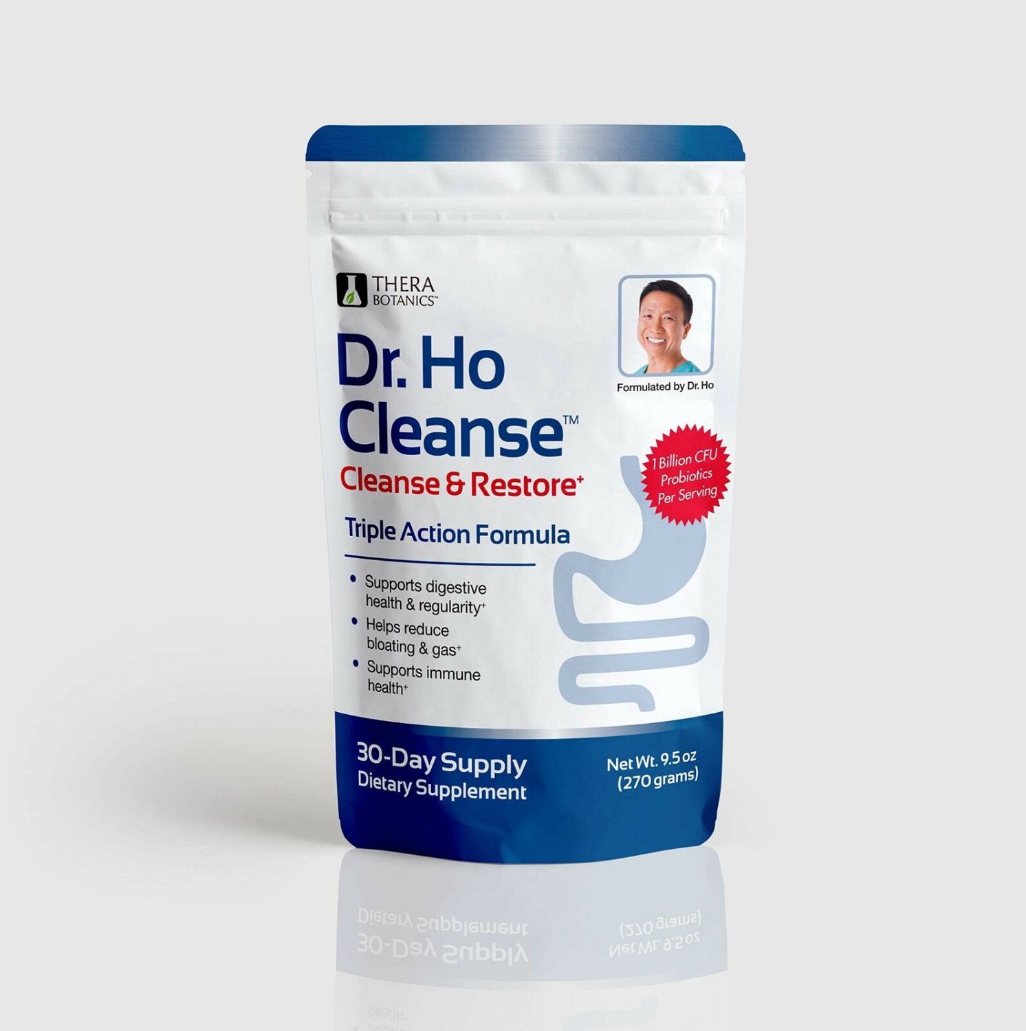 Dr. Ho Cleanse & Restore - Detox-Eliminate Built-up Toxins and Waste; Relieve...