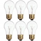 (Pack of 6) 40A15/CL - 40-Watt A15 Incandescent Appliance Bulb - Clear Finish...