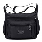 Soyater Nylon Crossbody Shoulder Bag, 9 Pockets Sable
