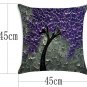 Oil Painting Print Polyester Throw Pillow Case Cushion Cover Home Sofa Decora...