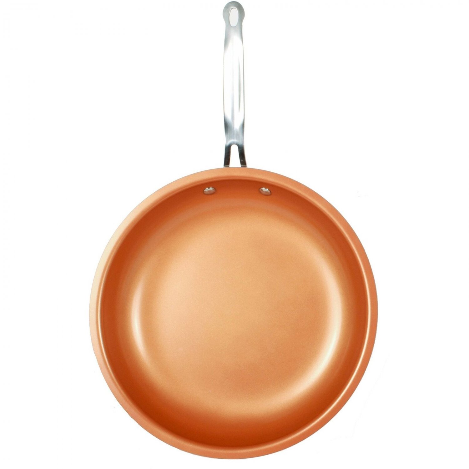 MasterPan Copper tone 12-inch Ceramic Non-stick Fry pan