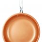 MasterPan Copper tone 12-inch Ceramic Non-stick Fry pan